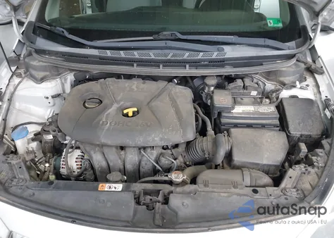 2016 Kia Forte Lx из США, поврежденный, VIN KNAFK4A63G5510092